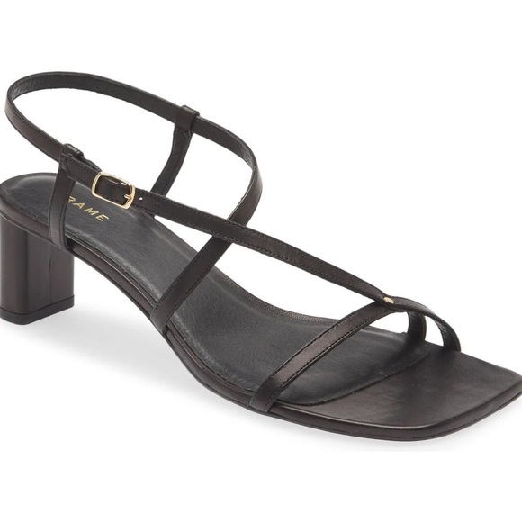 Frame - Le Braxton Strappy Heel Sandal Women Size US 5.5/EU 36.5 - Picture 2 of 11